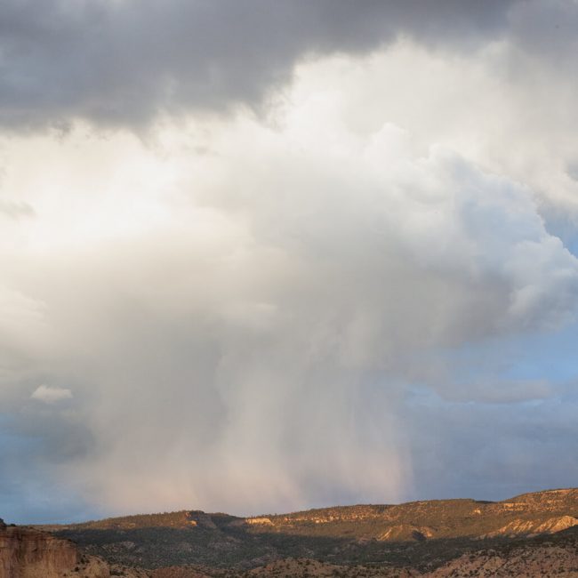 Clouds over Ghost Ranch